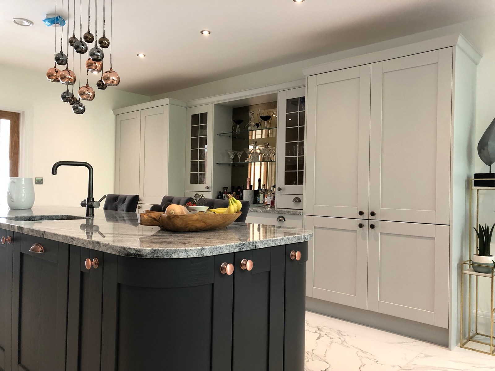 North kitchen view