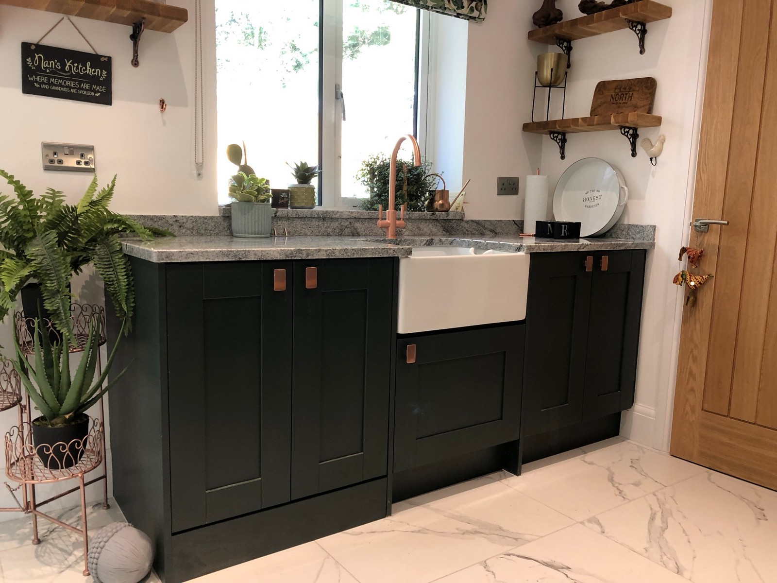 North kitchen view