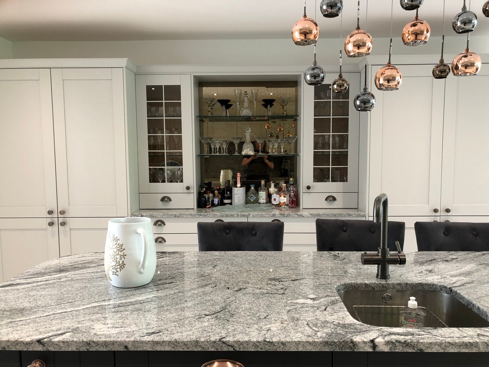 North kitchen view