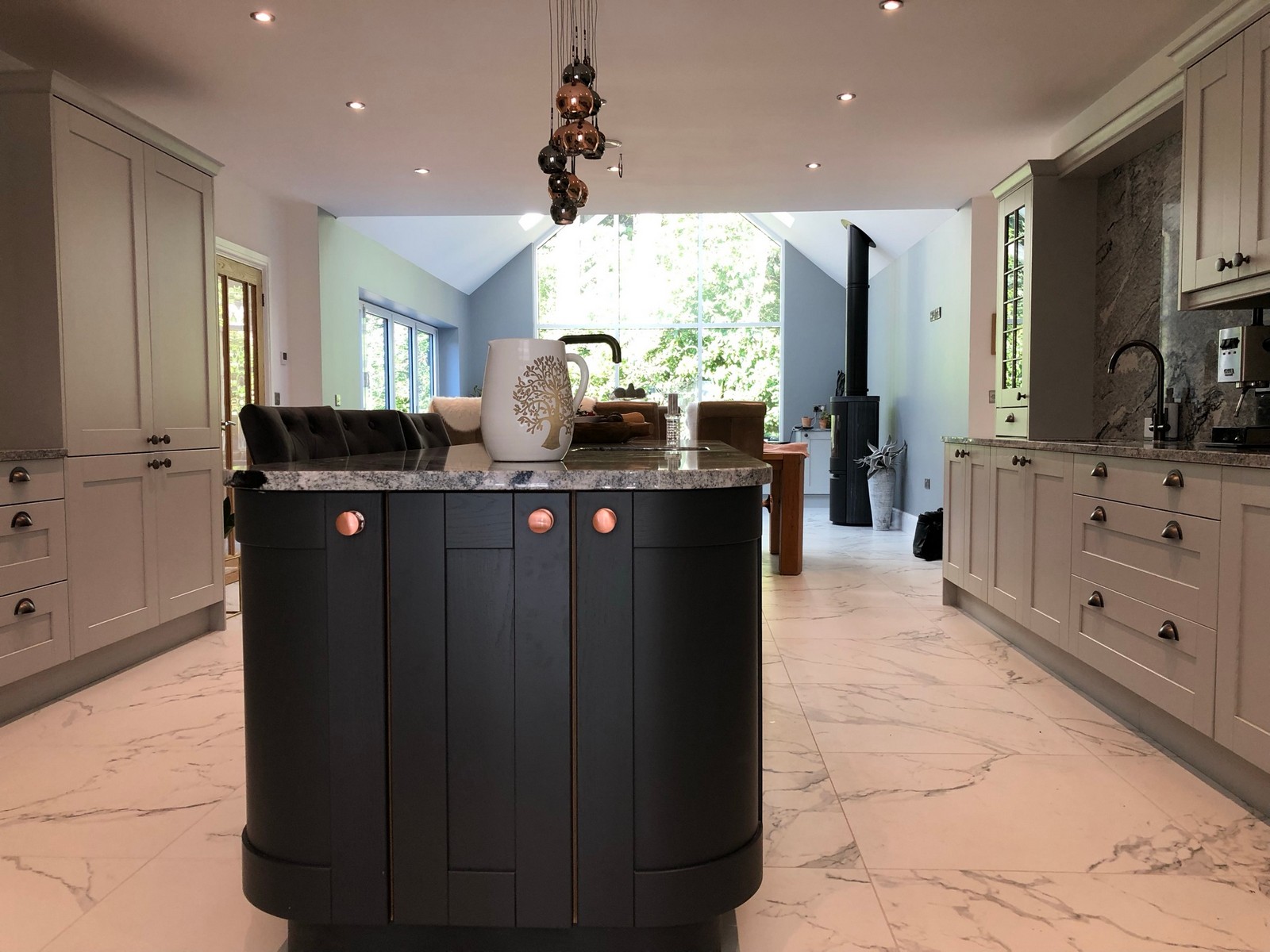 North kitchen view